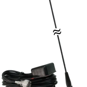 Accessories Unlimited AUCBGM CB Radio Glass / Window Mount Antenna Kit