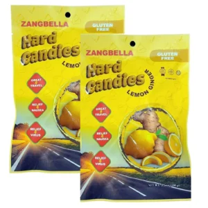 Ginger Hard Candy - Relief Nausea, Motion Sickness, Upset Stomach